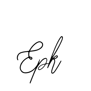 Make a beautiful signature design for name Epk. With this signature (Bearetta-2O07w) style, you can create a handwritten signature for free. Epk signature style 12 images and pictures png