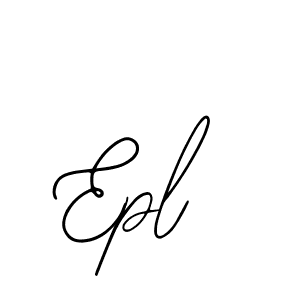 How to Draw Epl signature style? Bearetta-2O07w is a latest design signature styles for name Epl. Epl signature style 12 images and pictures png