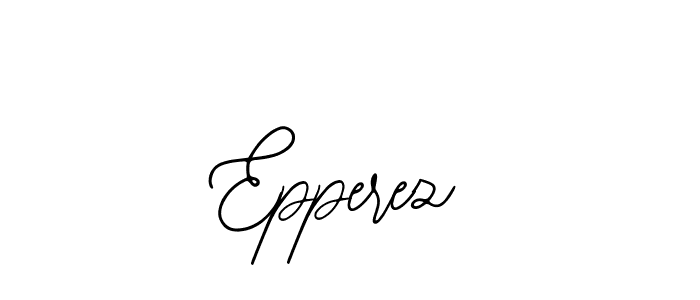 You should practise on your own different ways (Bearetta-2O07w) to write your name (Epperez) in signature. don't let someone else do it for you. Epperez signature style 12 images and pictures png