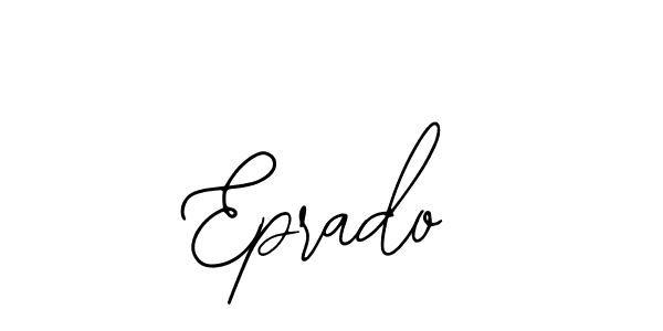 Similarly Bearetta-2O07w is the best handwritten signature design. Signature creator online .You can use it as an online autograph creator for name Eprado. Eprado signature style 12 images and pictures png