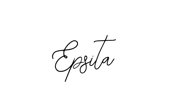 Similarly Bearetta-2O07w is the best handwritten signature design. Signature creator online .You can use it as an online autograph creator for name Epsita. Epsita signature style 12 images and pictures png