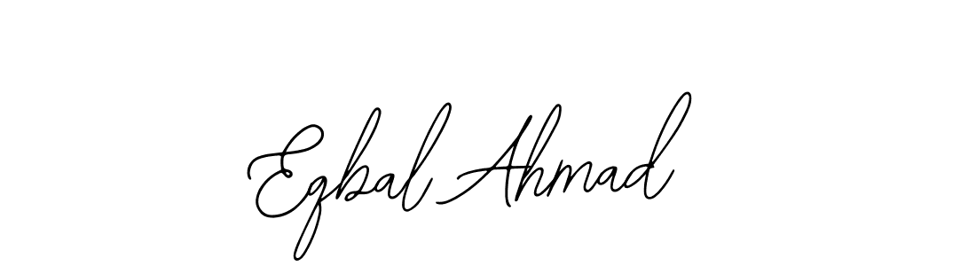 Bearetta-2O07w is a professional signature style that is perfect for those who want to add a touch of class to their signature. It is also a great choice for those who want to make their signature more unique. Get Eqbal Ahmad name to fancy signature for free. Eqbal Ahmad signature style 12 images and pictures png