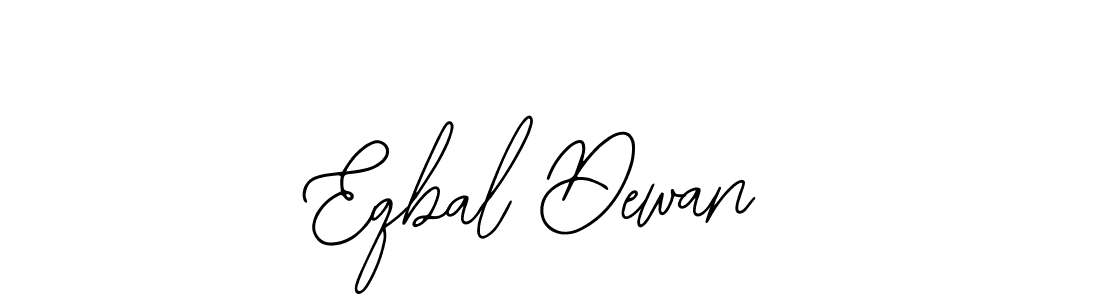 The best way (Bearetta-2O07w) to make a short signature is to pick only two or three words in your name. The name Eqbal Dewan include a total of six letters. For converting this name. Eqbal Dewan signature style 12 images and pictures png