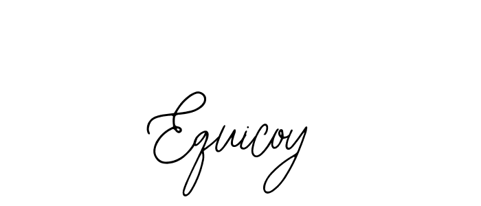 Make a beautiful signature design for name Equicoy. With this signature (Bearetta-2O07w) style, you can create a handwritten signature for free. Equicoy signature style 12 images and pictures png