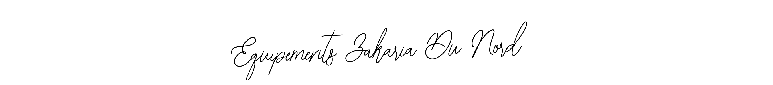 How to make Equipements Zakaria Du Nord signature? Bearetta-2O07w is a professional autograph style. Create handwritten signature for Equipements Zakaria Du Nord name. Equipements Zakaria Du Nord signature style 12 images and pictures png