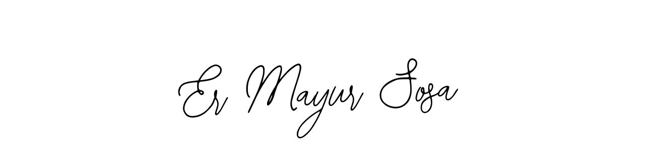 Make a beautiful signature design for name Er Mayur Sosa. With this signature (Bearetta-2O07w) style, you can create a handwritten signature for free. Er Mayur Sosa signature style 12 images and pictures png