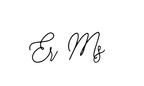 Also You can easily find your signature by using the search form. We will create Er Ms name handwritten signature images for you free of cost using Bearetta-2O07w sign style. Er Ms signature style 12 images and pictures png