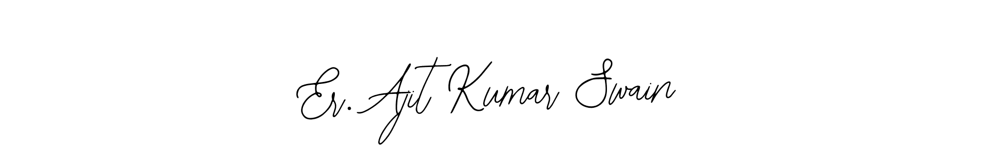 The best way (Bearetta-2O07w) to make a short signature is to pick only two or three words in your name. The name Er. Ajit Kumar Swain include a total of six letters. For converting this name. Er. Ajit Kumar Swain signature style 12 images and pictures png