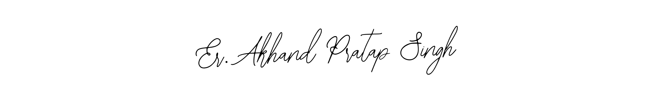 Design your own signature with our free online signature maker. With this signature software, you can create a handwritten (Bearetta-2O07w) signature for name Er. Akhand Pratap Singh. Er. Akhand Pratap Singh signature style 12 images and pictures png