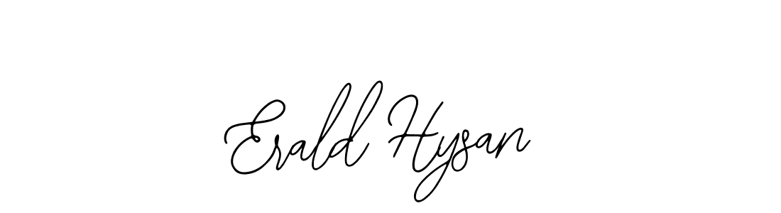 Make a beautiful signature design for name Erald Hysan. Use this online signature maker to create a handwritten signature for free. Erald Hysan signature style 12 images and pictures png