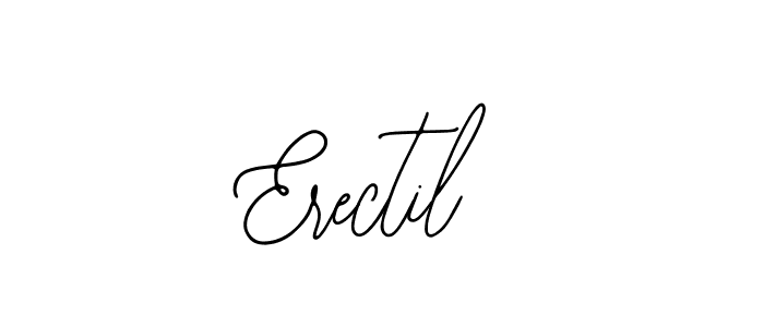 Erectil stylish signature style. Best Handwritten Sign (Bearetta-2O07w) for my name. Handwritten Signature Collection Ideas for my name Erectil. Erectil signature style 12 images and pictures png