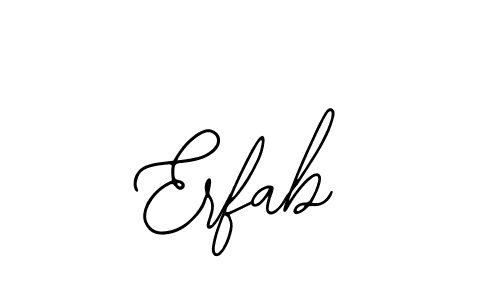 It looks lik you need a new signature style for name Erfab. Design unique handwritten (Bearetta-2O07w) signature with our free signature maker in just a few clicks. Erfab signature style 12 images and pictures png