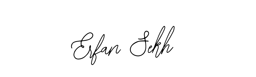 Create a beautiful signature design for name Erfan Sekh. With this signature (Bearetta-2O07w) fonts, you can make a handwritten signature for free. Erfan Sekh signature style 12 images and pictures png