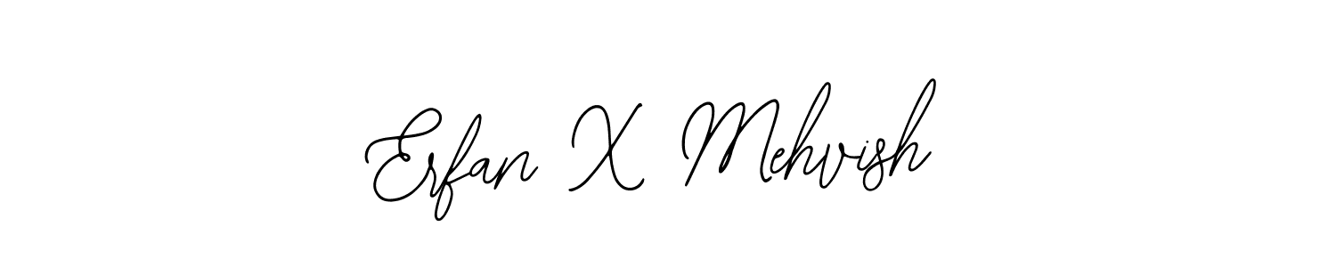 It looks lik you need a new signature style for name Erfan X Mehvish. Design unique handwritten (Bearetta-2O07w) signature with our free signature maker in just a few clicks. Erfan X Mehvish signature style 12 images and pictures png