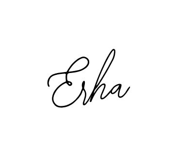 Also You can easily find your signature by using the search form. We will create Erha name handwritten signature images for you free of cost using Bearetta-2O07w sign style. Erha signature style 12 images and pictures png