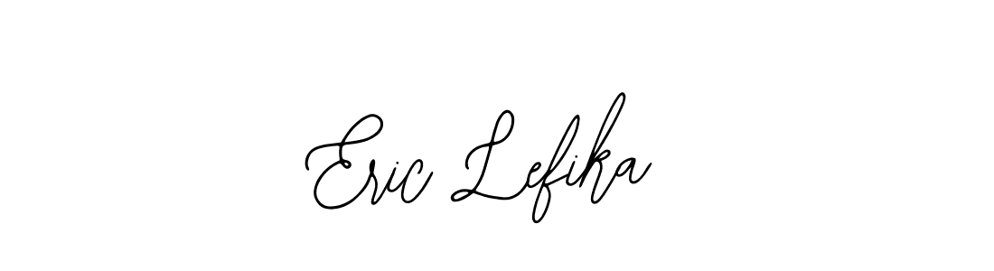The best way (Bearetta-2O07w) to make a short signature is to pick only two or three words in your name. The name Eric Lefika include a total of six letters. For converting this name. Eric Lefika signature style 12 images and pictures png