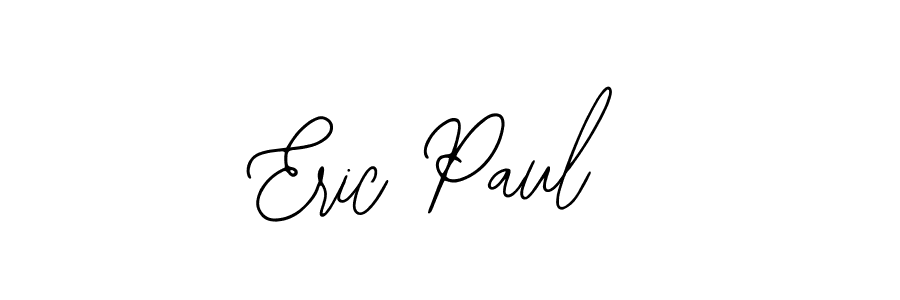 Use a signature maker to create a handwritten signature online. With this signature software, you can design (Bearetta-2O07w) your own signature for name Eric Paul. Eric Paul signature style 12 images and pictures png