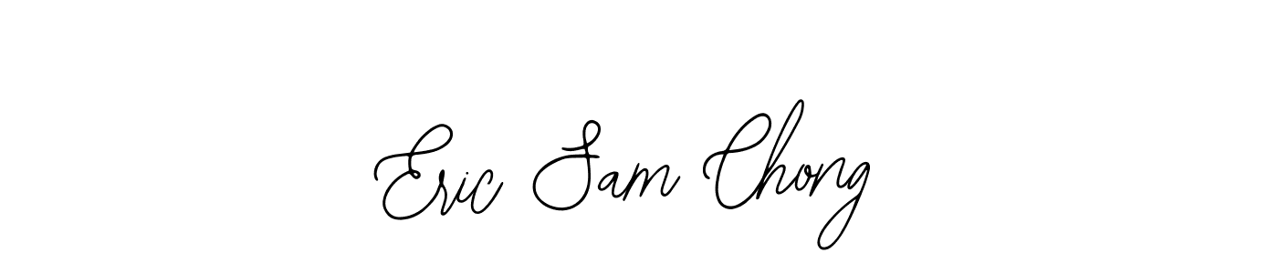 Design your own signature with our free online signature maker. With this signature software, you can create a handwritten (Bearetta-2O07w) signature for name Eric Sam Chong. Eric Sam Chong signature style 12 images and pictures png