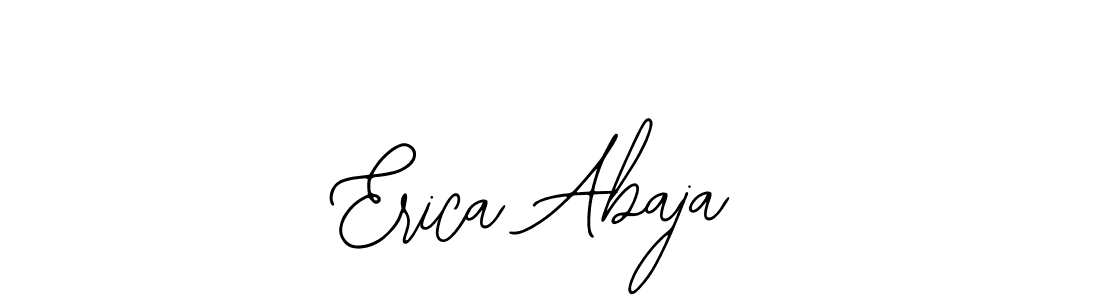 Design your own signature with our free online signature maker. With this signature software, you can create a handwritten (Bearetta-2O07w) signature for name Erica Abaja. Erica Abaja signature style 12 images and pictures png