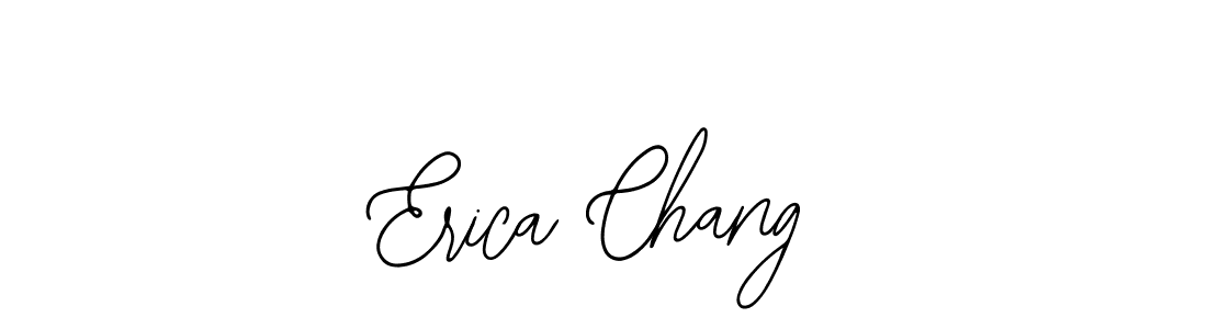 The best way (Bearetta-2O07w) to make a short signature is to pick only two or three words in your name. The name Erica Chang include a total of six letters. For converting this name. Erica Chang signature style 12 images and pictures png