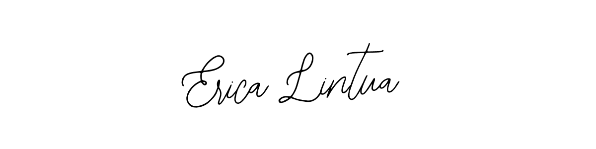 if you are searching for the best signature style for your name Erica Lintua. so please give up your signature search. here we have designed multiple signature styles  using Bearetta-2O07w. Erica Lintua signature style 12 images and pictures png