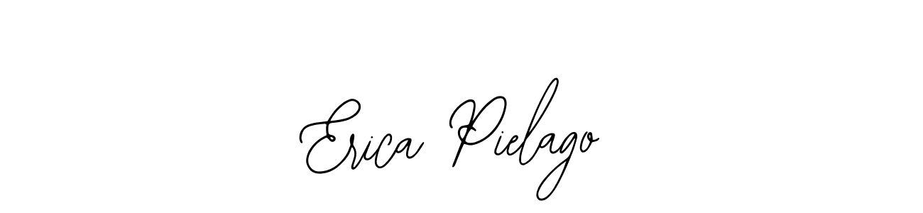 How to make Erica Pielago name signature. Use Bearetta-2O07w style for creating short signs online. This is the latest handwritten sign. Erica Pielago signature style 12 images and pictures png