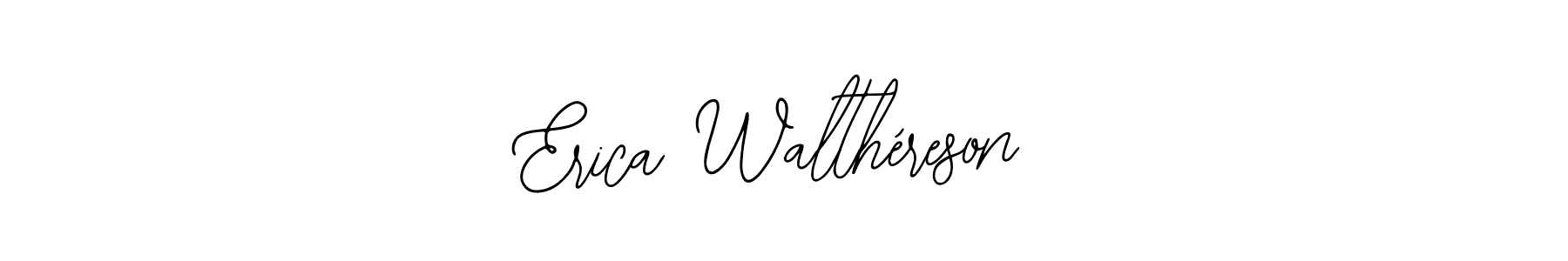 This is the best signature style for the Erica Walthéreson name. Also you like these signature font (Bearetta-2O07w). Mix name signature. Erica Walthéreson signature style 12 images and pictures png