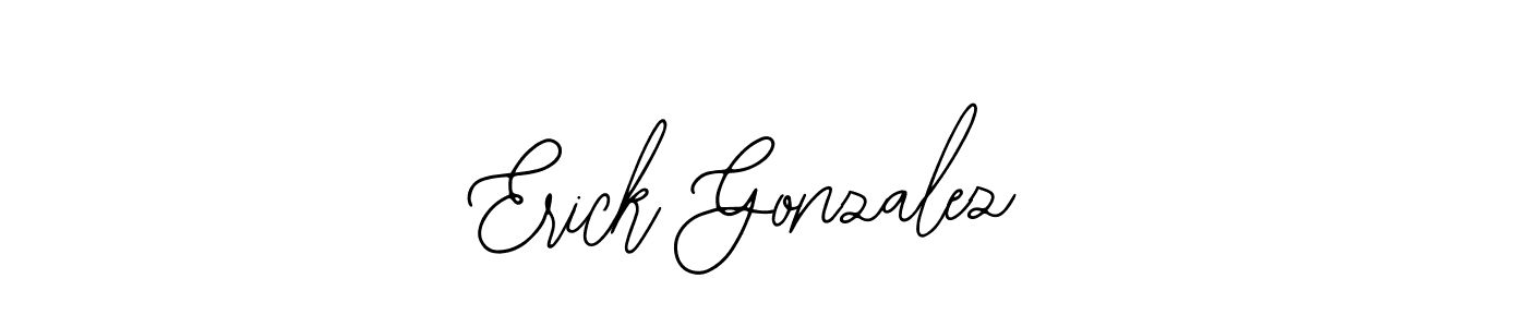 Make a beautiful signature design for name Erick Gonzalez. Use this online signature maker to create a handwritten signature for free. Erick Gonzalez signature style 12 images and pictures png