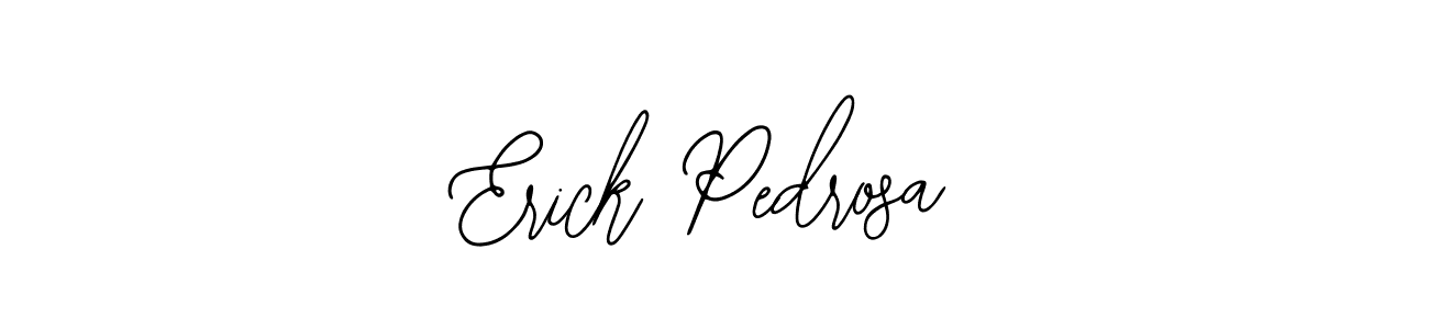 Use a signature maker to create a handwritten signature online. With this signature software, you can design (Bearetta-2O07w) your own signature for name Erick Pedrosa. Erick Pedrosa signature style 12 images and pictures png