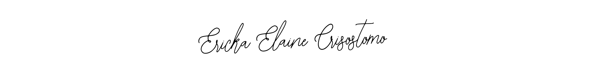 You should practise on your own different ways (Bearetta-2O07w) to write your name (Ericka Elaine Crisostomo) in signature. don't let someone else do it for you. Ericka Elaine Crisostomo signature style 12 images and pictures png