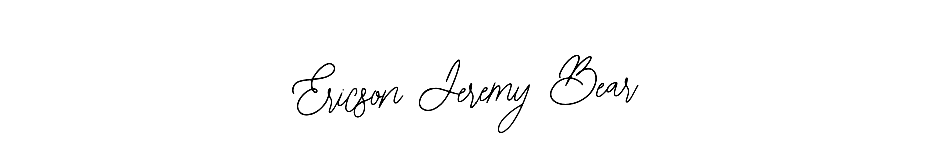 Design your own signature with our free online signature maker. With this signature software, you can create a handwritten (Bearetta-2O07w) signature for name Ericson Jeremy Bear. Ericson Jeremy Bear signature style 12 images and pictures png