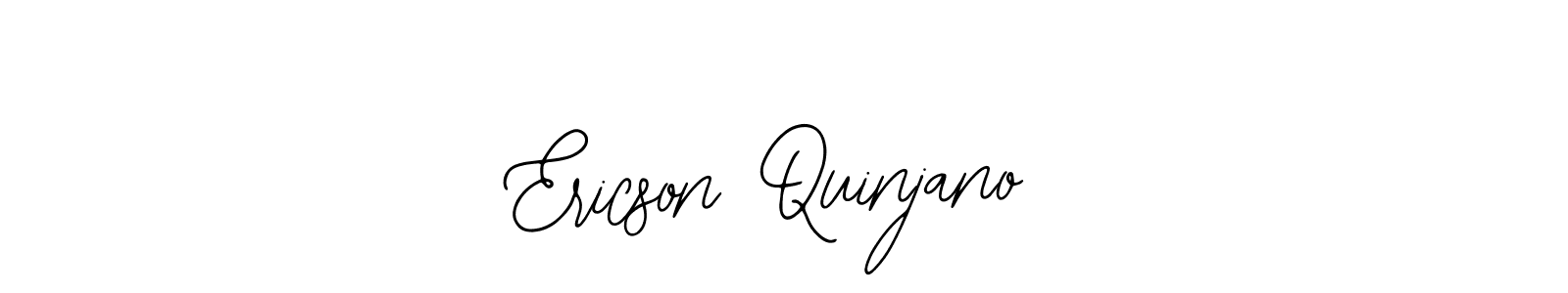 Ericson Quinjano stylish signature style. Best Handwritten Sign (Bearetta-2O07w) for my name. Handwritten Signature Collection Ideas for my name Ericson Quinjano. Ericson Quinjano signature style 12 images and pictures png