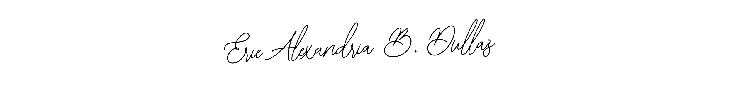 How to Draw Erie Alexandria B. Dullas signature style? Bearetta-2O07w is a latest design signature styles for name Erie Alexandria B. Dullas. Erie Alexandria B. Dullas signature style 12 images and pictures png
