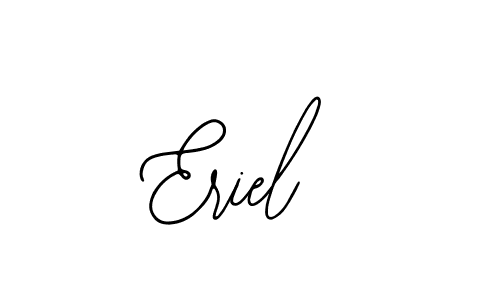 The best way (Bearetta-2O07w) to make a short signature is to pick only two or three words in your name. The name Eriel include a total of six letters. For converting this name. Eriel signature style 12 images and pictures png