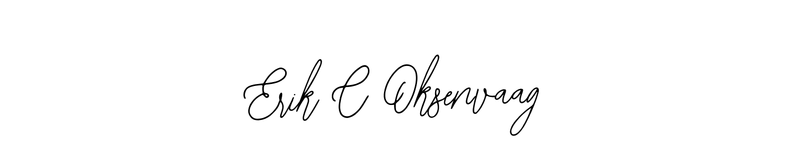 Make a short Erik C Oksenvaag signature style. Manage your documents anywhere anytime using Bearetta-2O07w. Create and add eSignatures, submit forms, share and send files easily. Erik C Oksenvaag signature style 12 images and pictures png