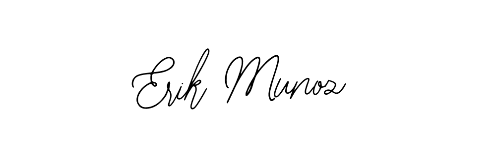 Design your own signature with our free online signature maker. With this signature software, you can create a handwritten (Bearetta-2O07w) signature for name Erik Munoz. Erik Munoz signature style 12 images and pictures png