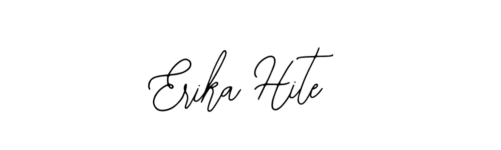 Also we have Erika Hite name is the best signature style. Create professional handwritten signature collection using Bearetta-2O07w autograph style. Erika Hite signature style 12 images and pictures png