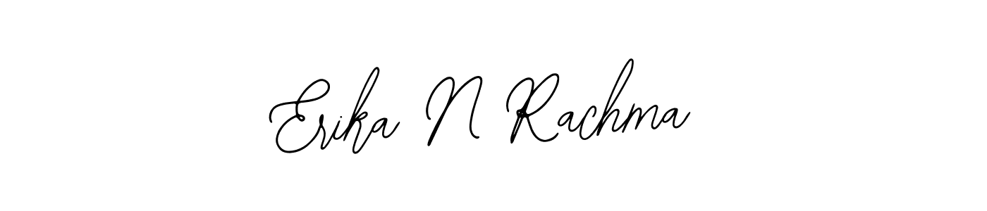 How to Draw Erika N Rachma signature style? Bearetta-2O07w is a latest design signature styles for name Erika N Rachma. Erika N Rachma signature style 12 images and pictures png