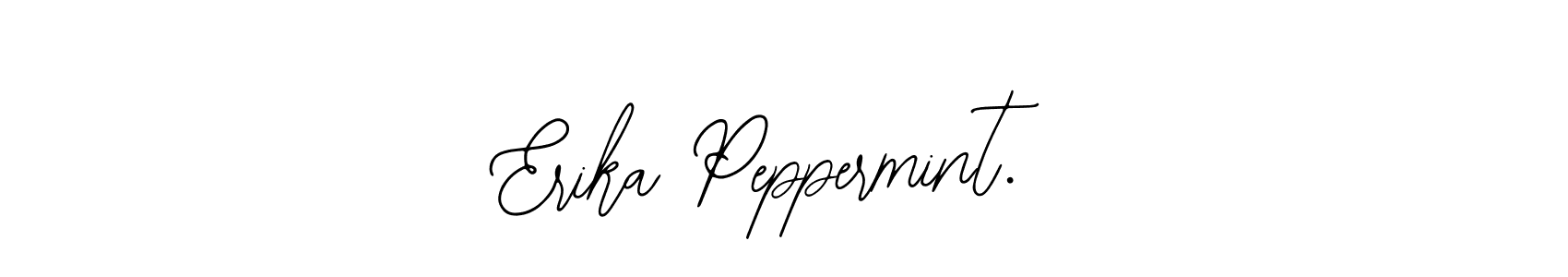 Use a signature maker to create a handwritten signature online. With this signature software, you can design (Bearetta-2O07w) your own signature for name Erika Peppermint.. Erika Peppermint. signature style 12 images and pictures png