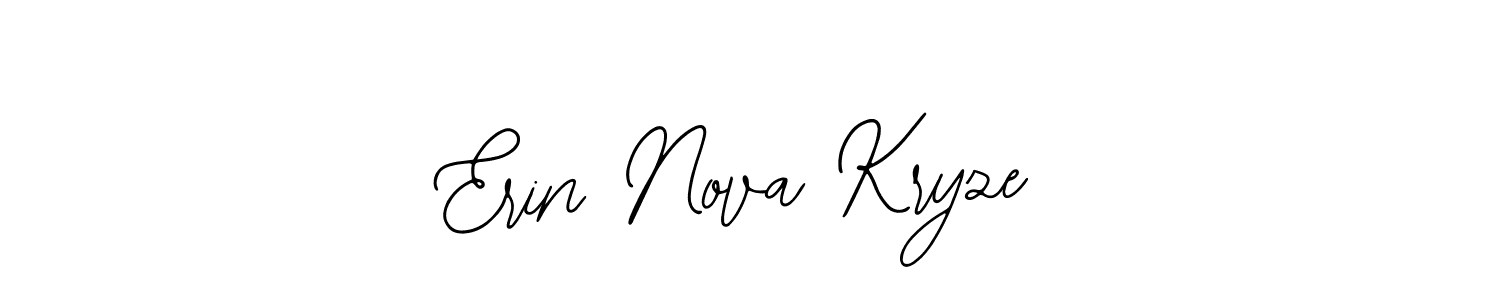 This is the best signature style for the Erin Nova Kryze name. Also you like these signature font (Bearetta-2O07w). Mix name signature. Erin Nova Kryze signature style 12 images and pictures png