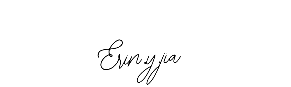 Erin.y.jia stylish signature style. Best Handwritten Sign (Bearetta-2O07w) for my name. Handwritten Signature Collection Ideas for my name Erin.y.jia. Erin.y.jia signature style 12 images and pictures png