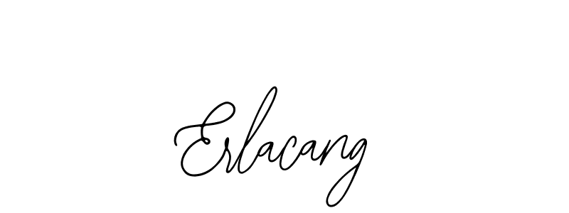 if you are searching for the best signature style for your name Erlacang. so please give up your signature search. here we have designed multiple signature styles  using Bearetta-2O07w. Erlacang signature style 12 images and pictures png