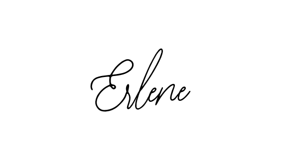 How to make Erlene name signature. Use Bearetta-2O07w style for creating short signs online. This is the latest handwritten sign. Erlene signature style 12 images and pictures png