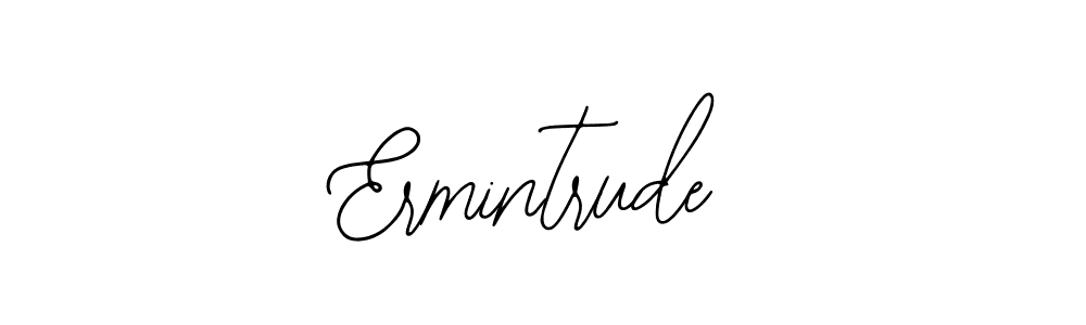 Design your own signature with our free online signature maker. With this signature software, you can create a handwritten (Bearetta-2O07w) signature for name Ermintrude. Ermintrude signature style 12 images and pictures png