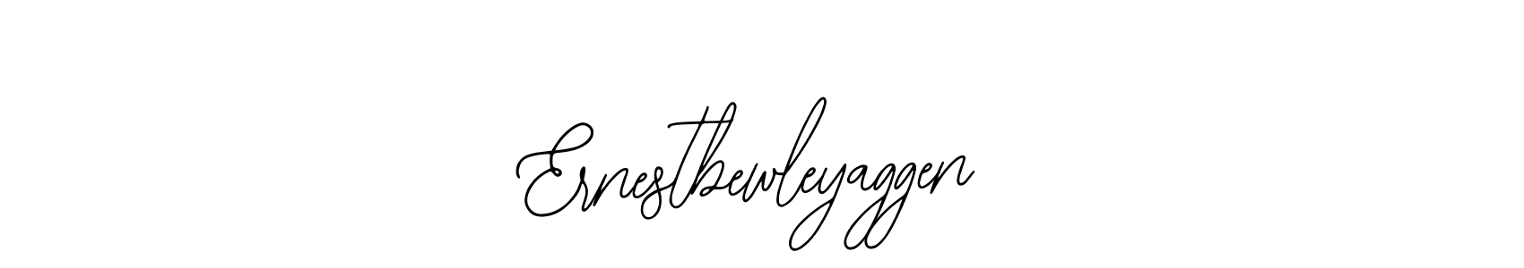 The best way (Bearetta-2O07w) to make a short signature is to pick only two or three words in your name. The name Ernestbewleyaggen include a total of six letters. For converting this name. Ernestbewleyaggen signature style 12 images and pictures png