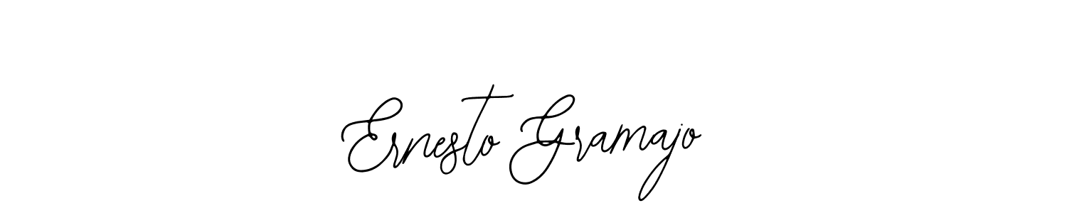 The best way (Bearetta-2O07w) to make a short signature is to pick only two or three words in your name. The name Ernesto Gramajo include a total of six letters. For converting this name. Ernesto Gramajo signature style 12 images and pictures png