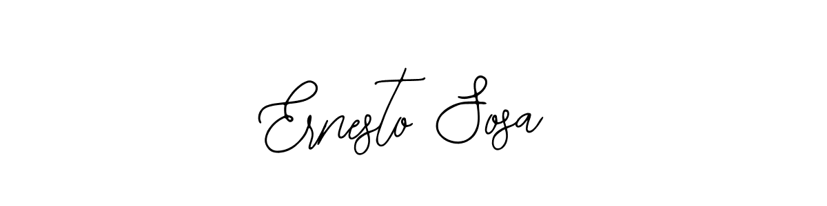 The best way (Bearetta-2O07w) to make a short signature is to pick only two or three words in your name. The name Ernesto Sosa include a total of six letters. For converting this name. Ernesto Sosa signature style 12 images and pictures png