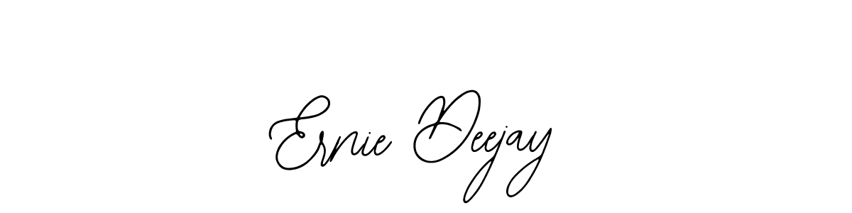 Create a beautiful signature design for name Ernie Deejay. With this signature (Bearetta-2O07w) fonts, you can make a handwritten signature for free. Ernie Deejay signature style 12 images and pictures png