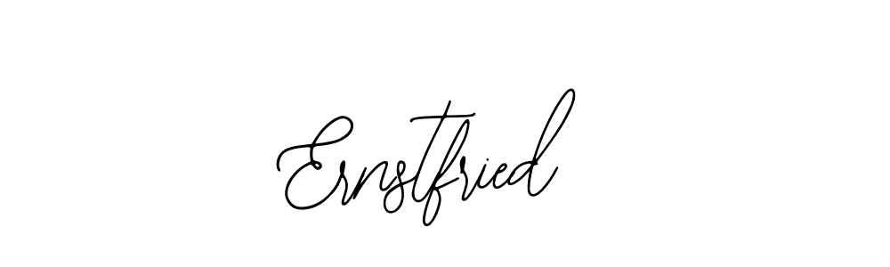 Design your own signature with our free online signature maker. With this signature software, you can create a handwritten (Bearetta-2O07w) signature for name Ernstfried. Ernstfried signature style 12 images and pictures png