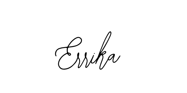 if you are searching for the best signature style for your name Errika. so please give up your signature search. here we have designed multiple signature styles  using Bearetta-2O07w. Errika signature style 12 images and pictures png